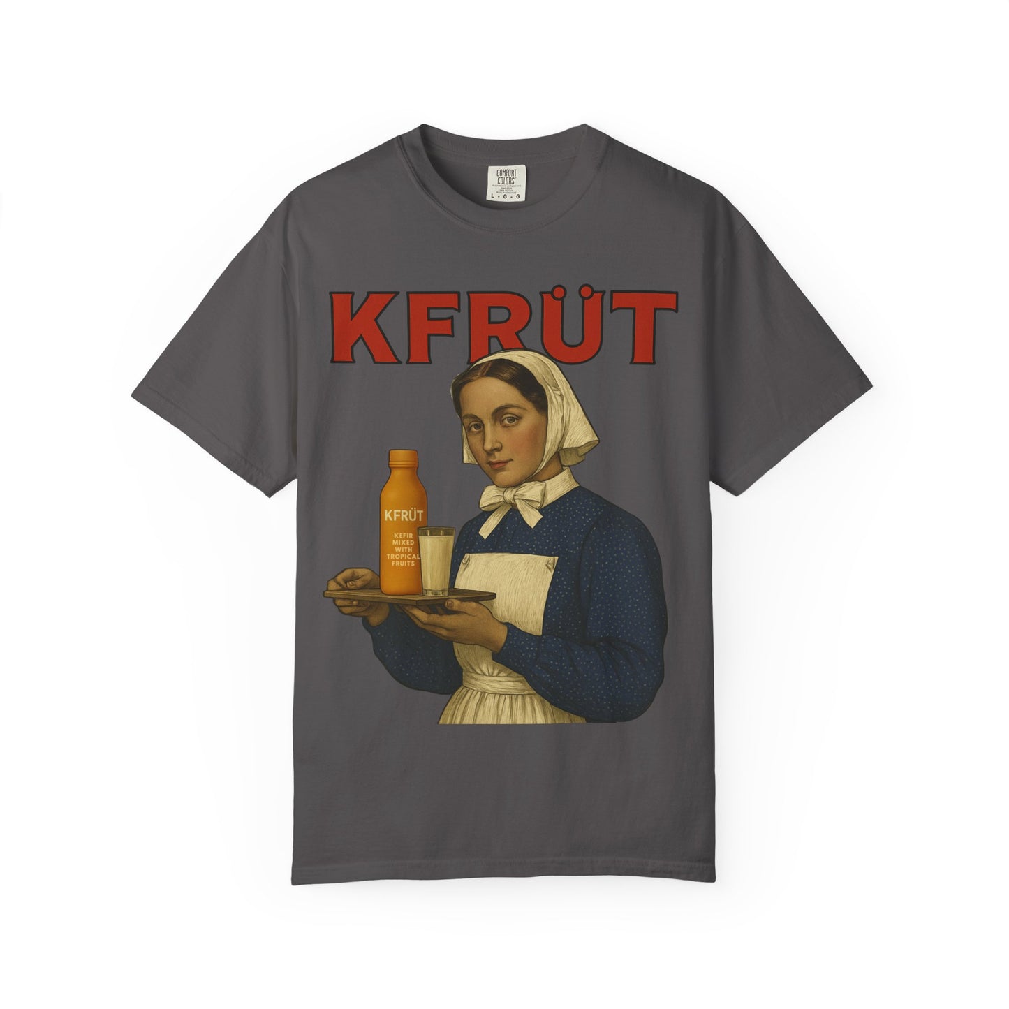 KFRŪT - Vintage Health | Garment-Dyed T-Shirt