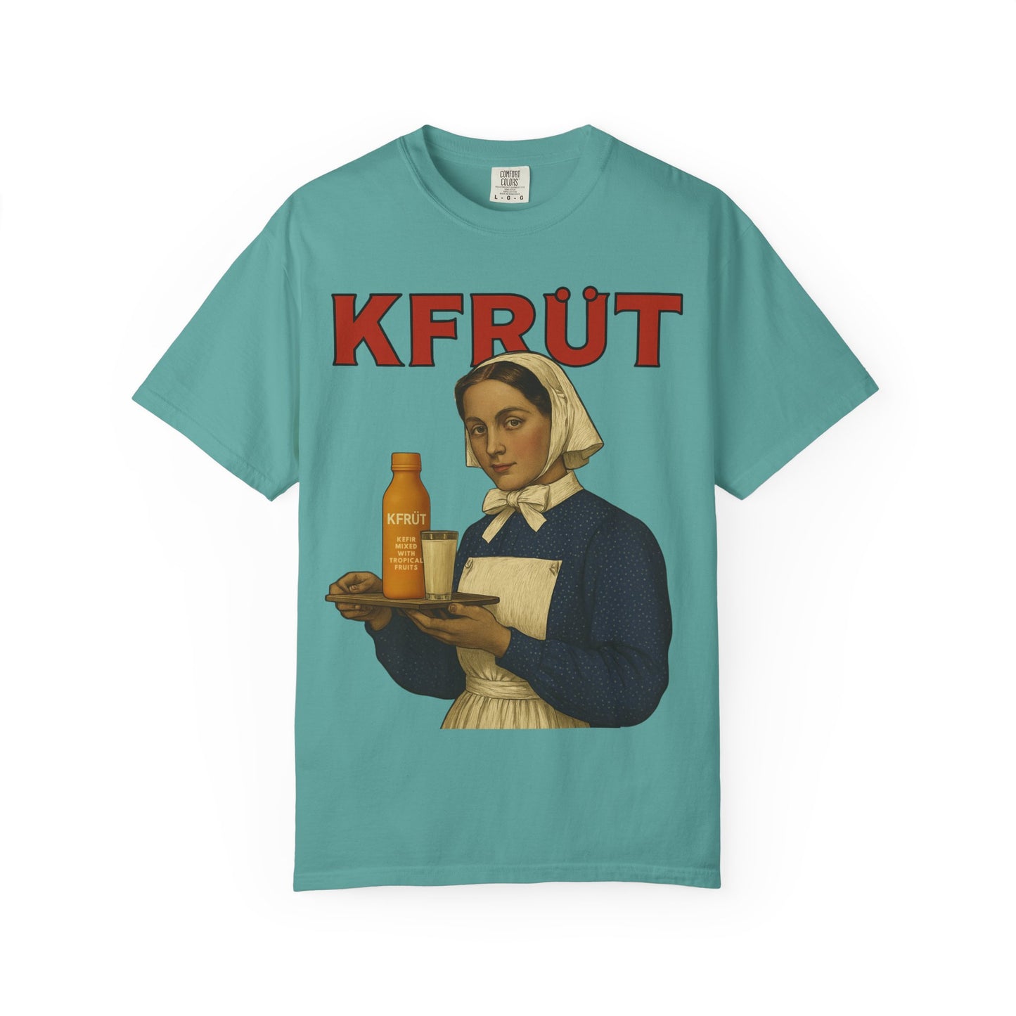 KFRŪT - Vintage Health | Garment-Dyed T-Shirt
