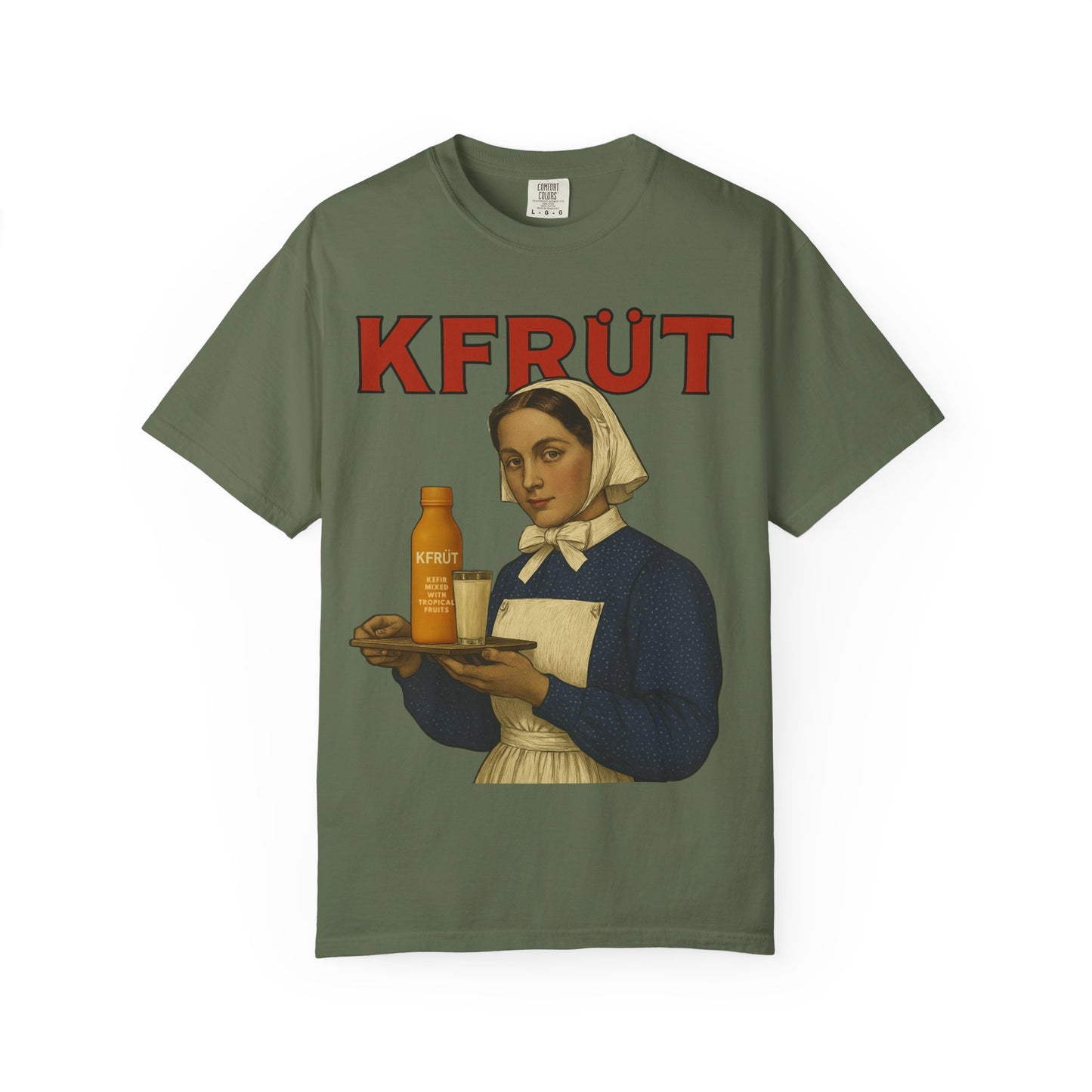 KFRŪT - Vintage Health | Garment-Dyed T-Shirt