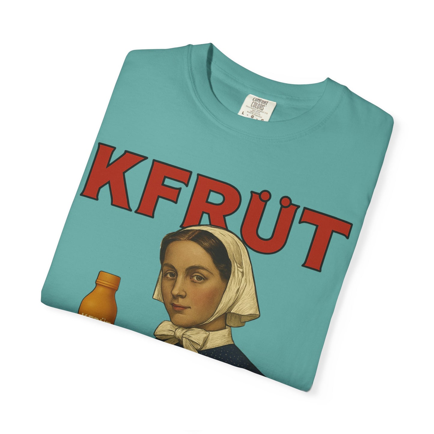 KFRŪT - Vintage Health | Garment-Dyed T-Shirt