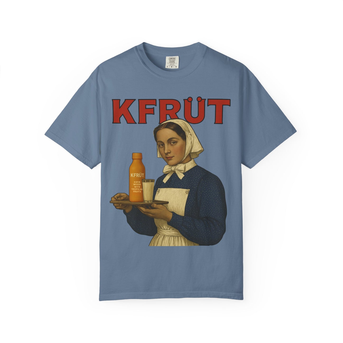 KFRŪT - Vintage Health | Garment-Dyed T-Shirt