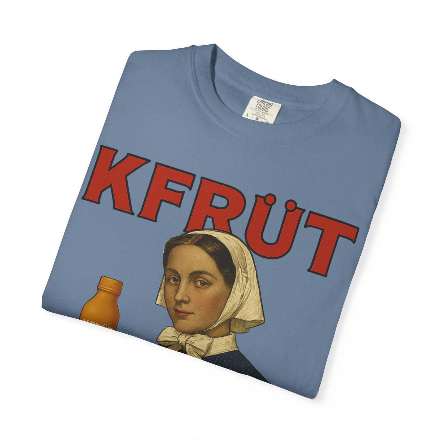 KFRŪT - Vintage Health | Garment-Dyed T-Shirt