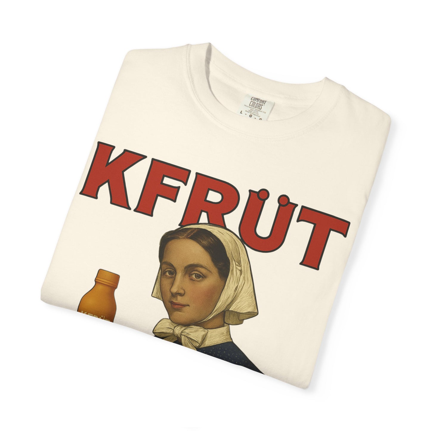 KFRŪT - Vintage Health | Garment-Dyed T-Shirt