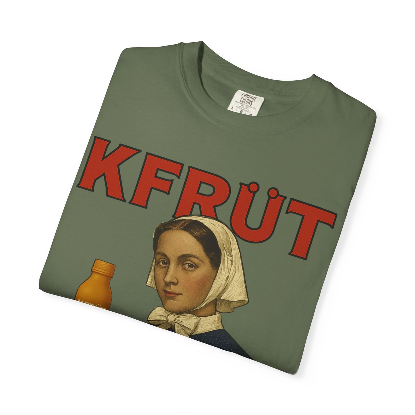 KFRŪT - Vintage Health | Garment-Dyed T-Shirt
