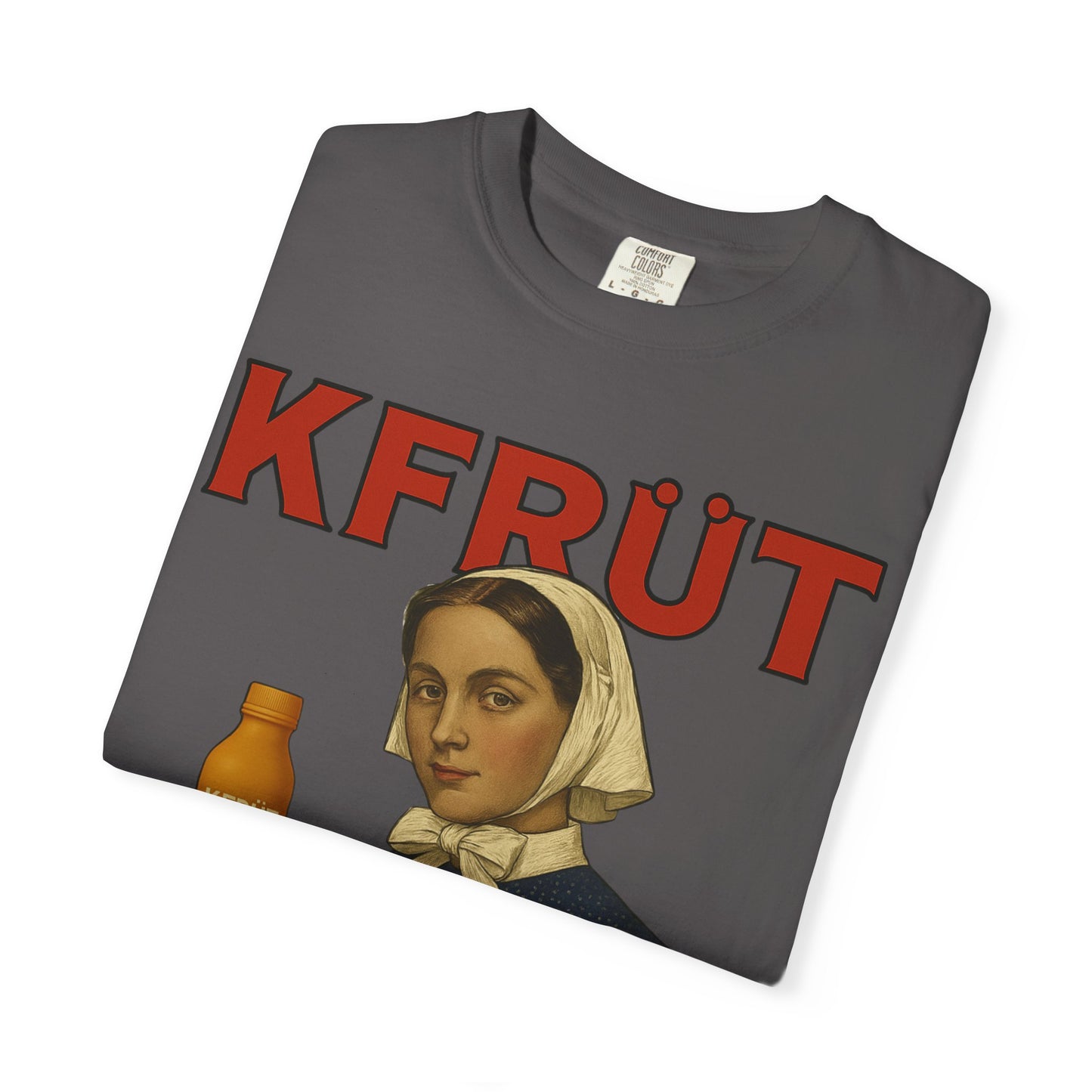 KFRŪT - Vintage Health | Garment-Dyed T-Shirt